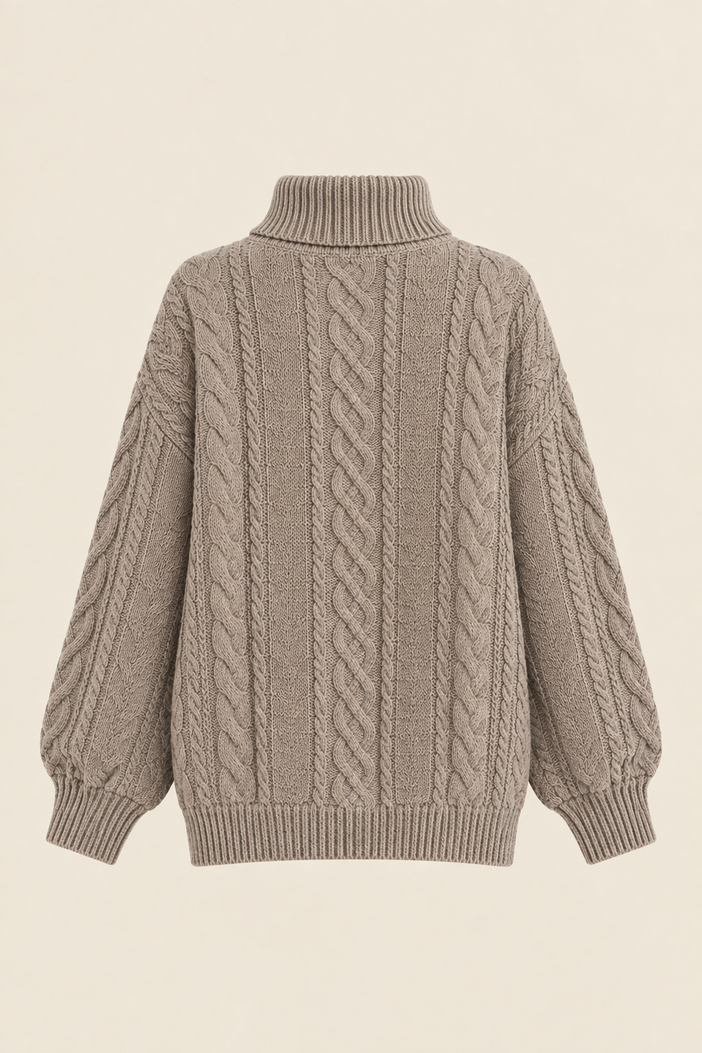 Odette | Jersey de Lana Merina Cuello Alto