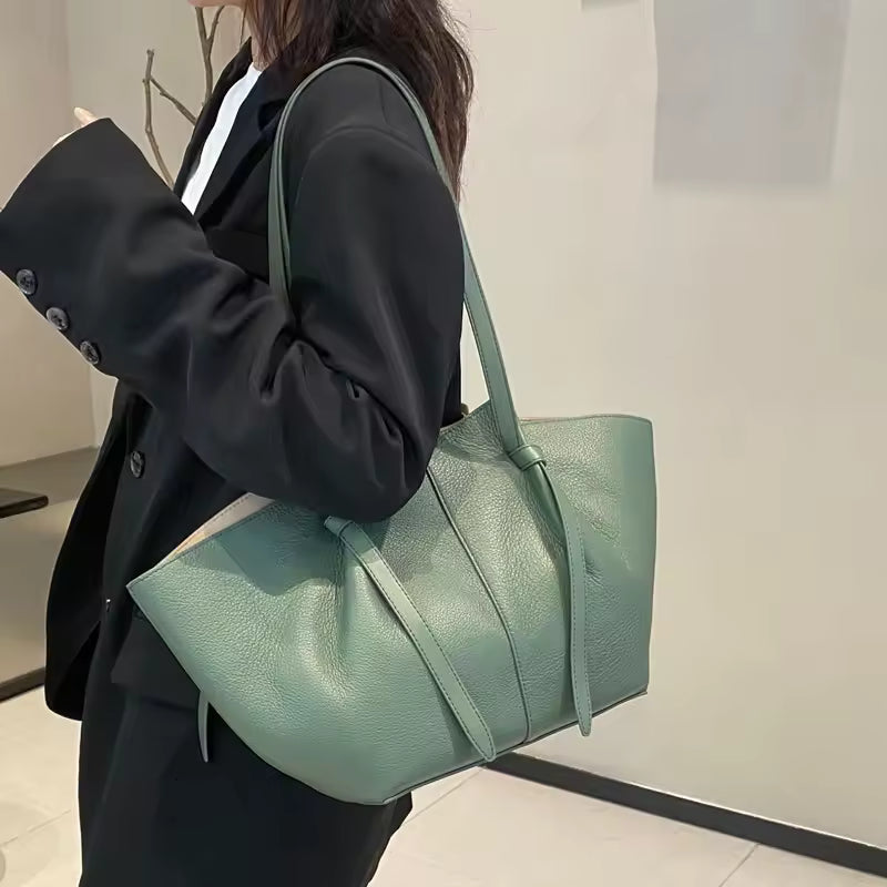 Valeria | Bolso Bucket de Piel