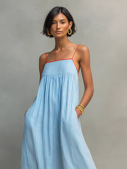 Vestido Camille | Maxi de Rayas