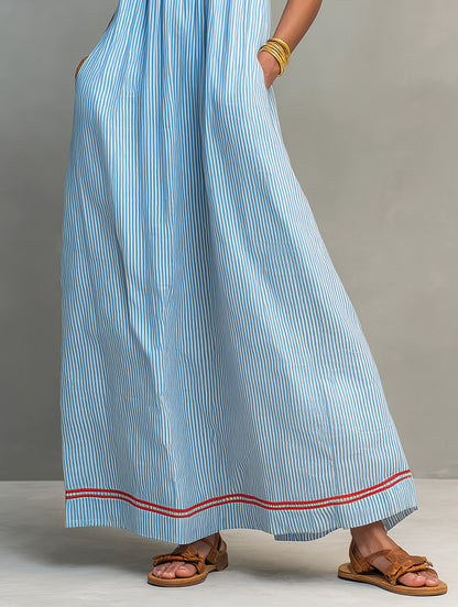 Vestido Camille | Maxi de Rayas