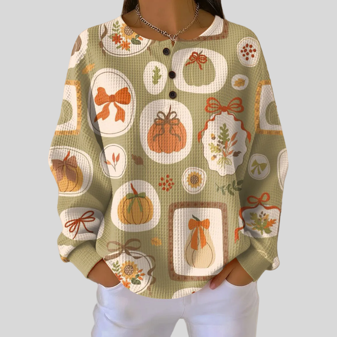 Jersey Texturizado de Calabazas