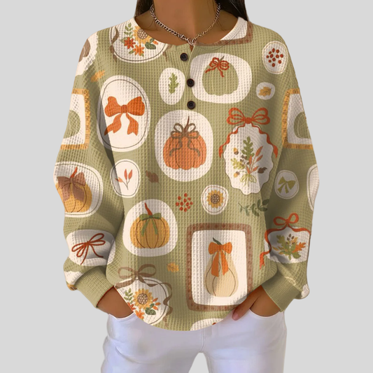 Jersey Texturizado de Calabazas
