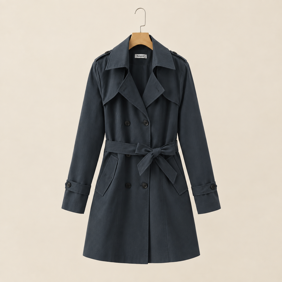 Margaux | Gabardina Ligera con Cinturón