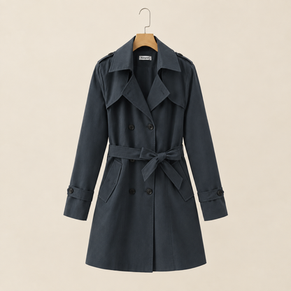Margaux | Gabardina Ligera con Cinturón