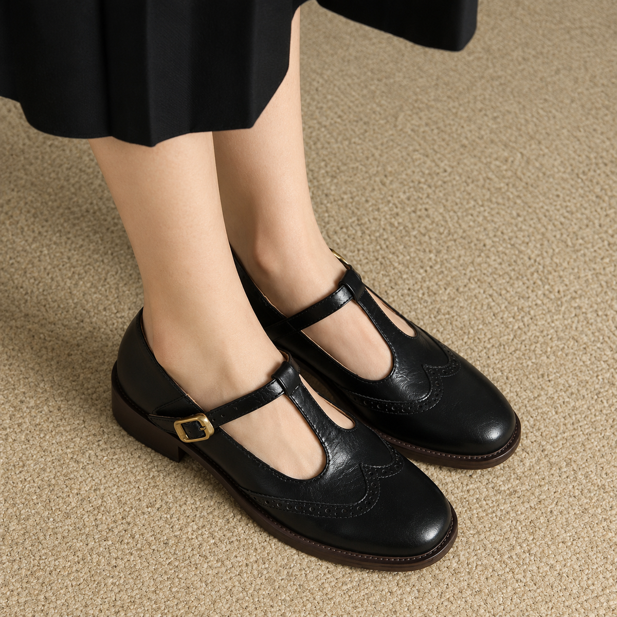 Florentine | Mary Jane con Correa en T