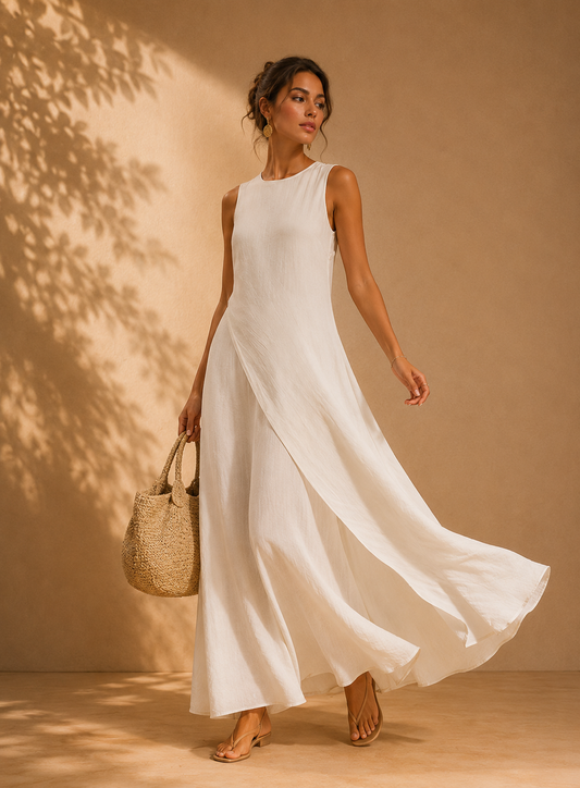 Vestido Élodie | Lino Blanco
