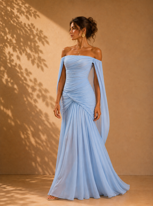 Vestido Vivienne | Azul Elegante