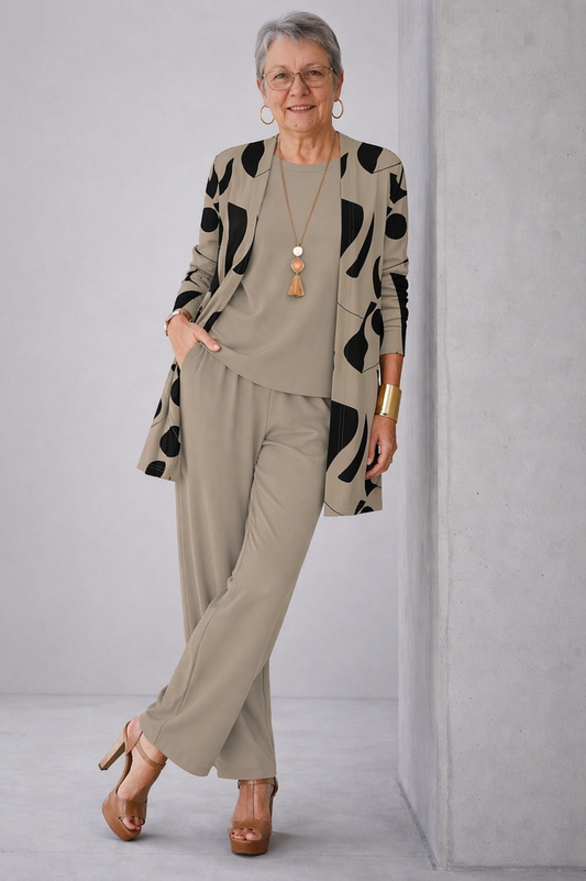 Carla | Conjunto de tres piezas Classic Elegance