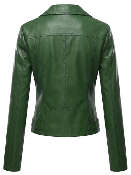 Ana - Chaqueta de Piel Resistente y Elegante