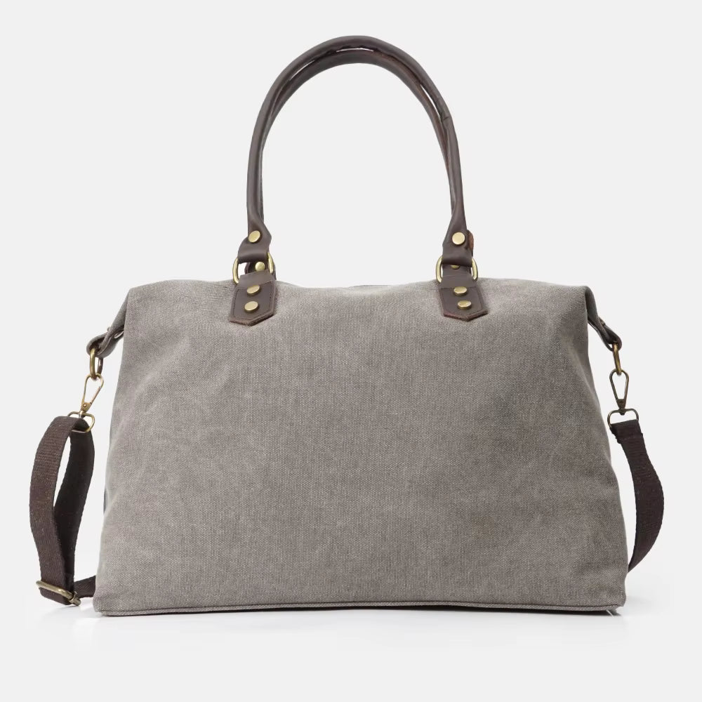Antonella | Bolso de Loneta y Piel