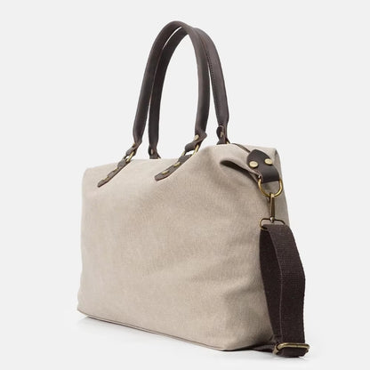 Antonella | Bolso de Loneta y Piel