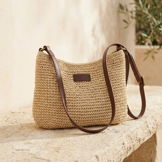 Fabiola | Bolso Efecto Rafia