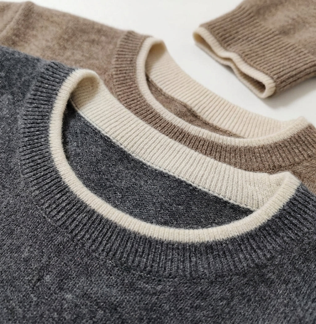 Rosalie | Jersey de Cachemira Cuello Redondo