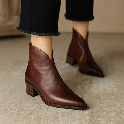 Viela | Botines de Piel