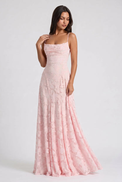 Louise | Vestido Maxi de Encaje Floral