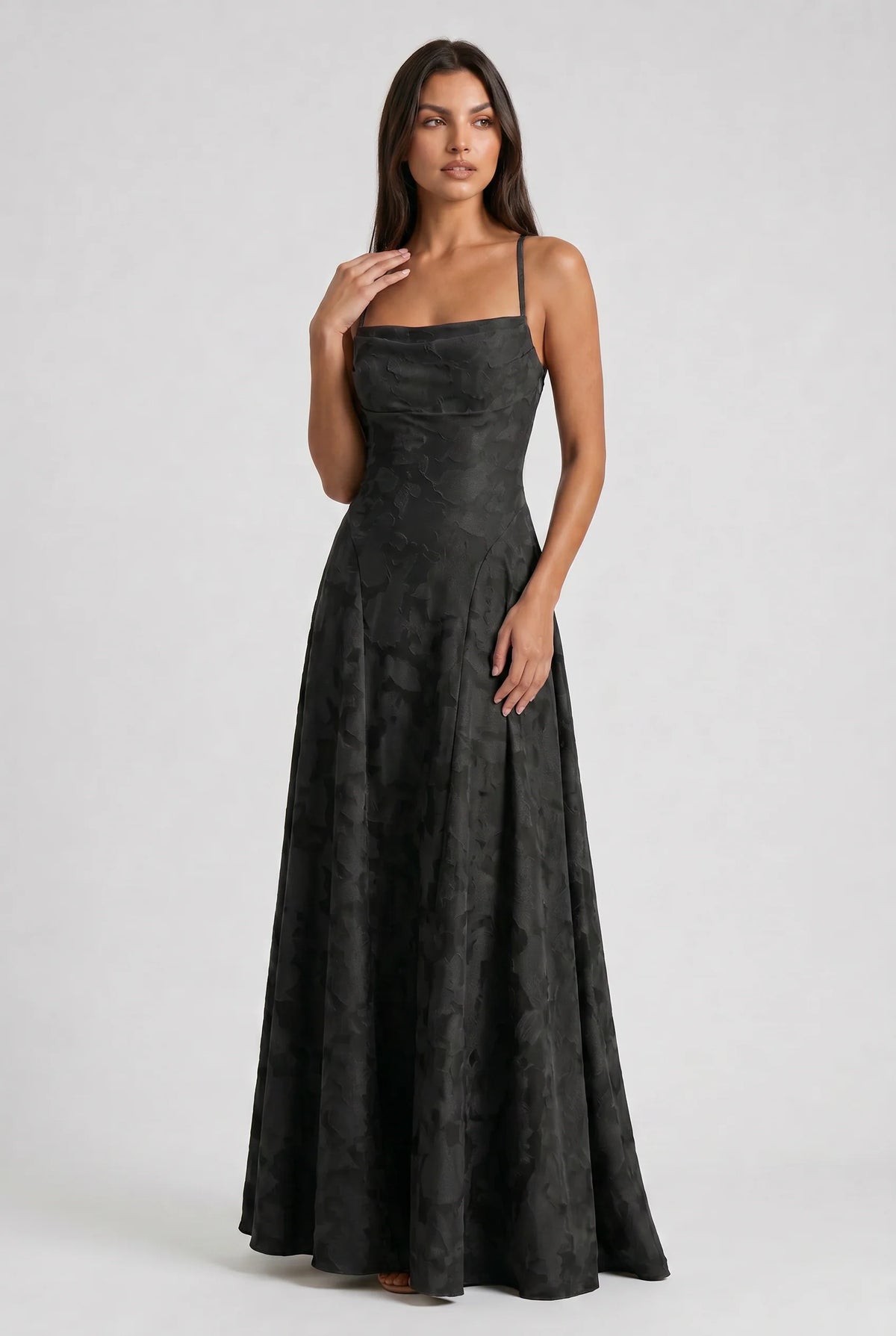 Louise | Vestido Maxi de Encaje Floral