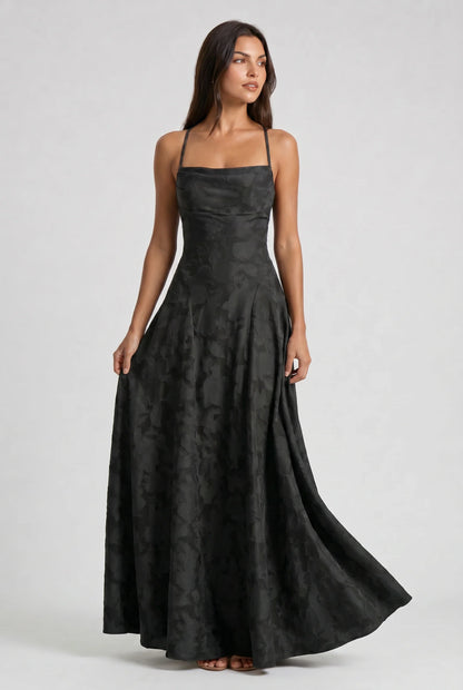 Louise | Vestido Maxi de Encaje Floral