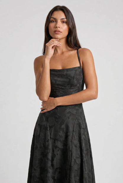 Louise | Vestido Maxi de Encaje Floral