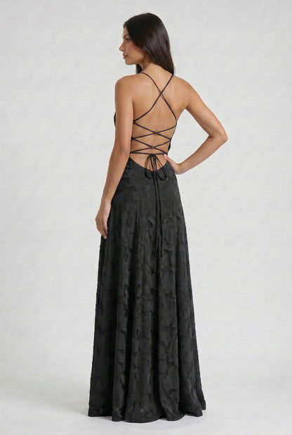 Louise | Vestido Maxi de Encaje Floral
