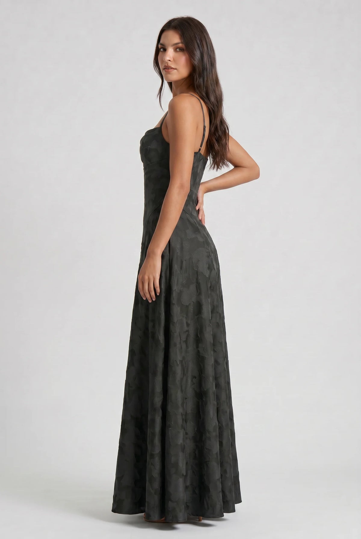 Louise | Vestido Maxi de Encaje Floral