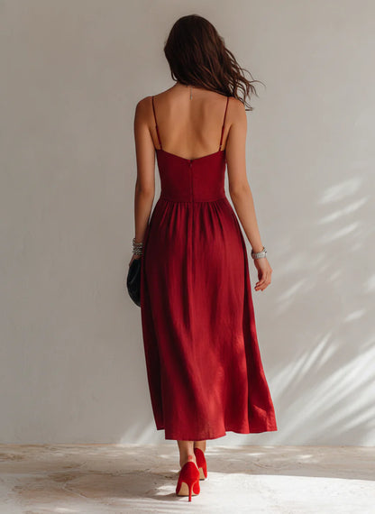 Vestido Cristine | Lino Minimalista