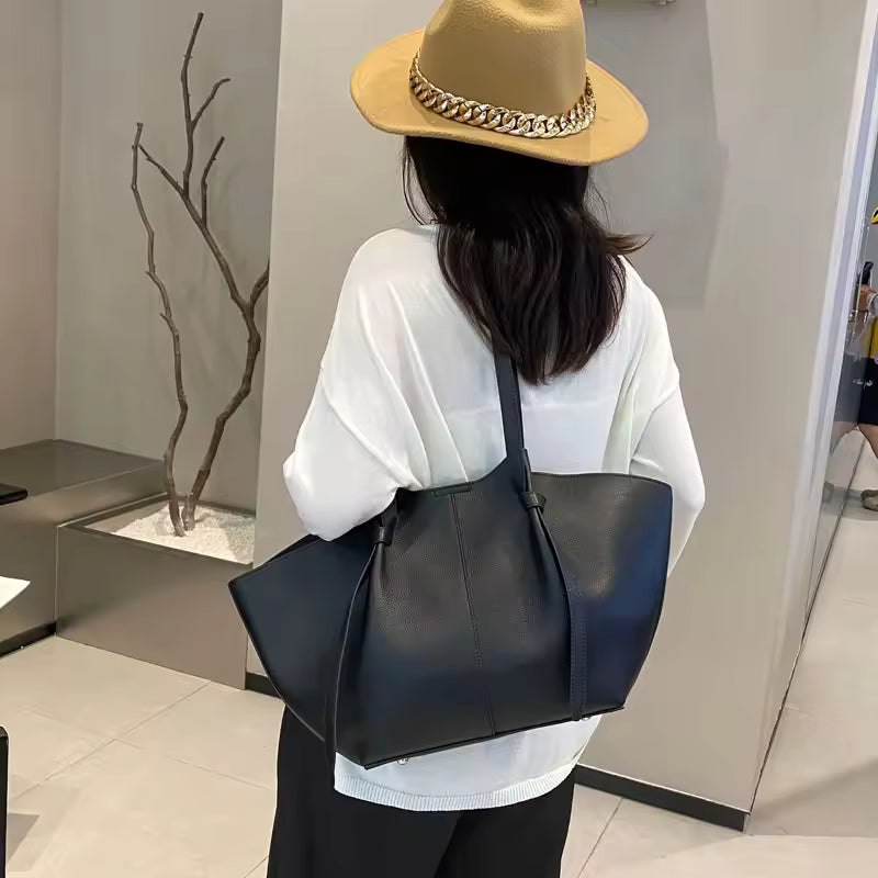 Valeria | Bolso Bucket de Piel