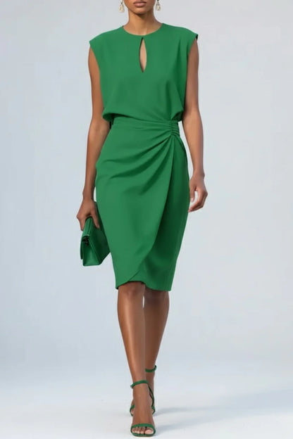 Éloise | Vestido Midi Drapado