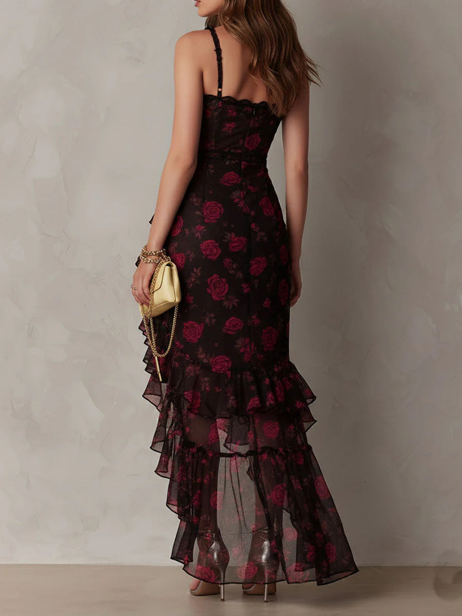 Vestido Marie | Rojo Floral