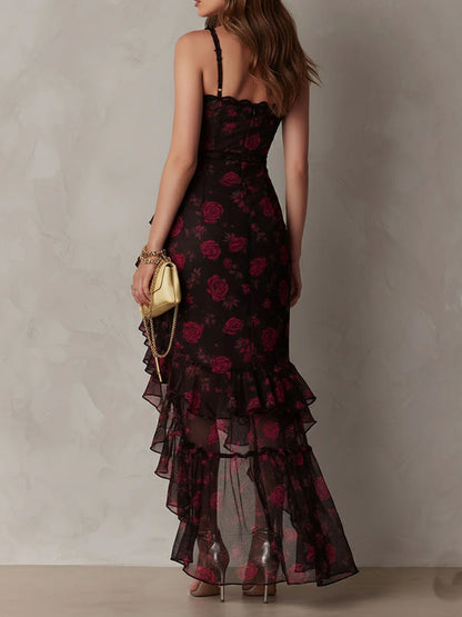 Vestido Marie | Rojo Floral