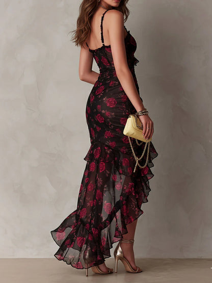 Vestido Marie | Rojo Floral