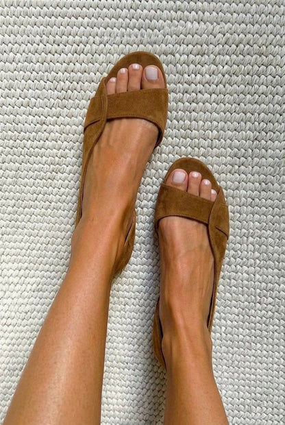 Élodie | Sandalias Slingback de Ante