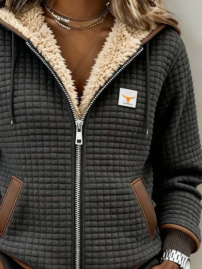 Chaqueta Acolchada con Capucha