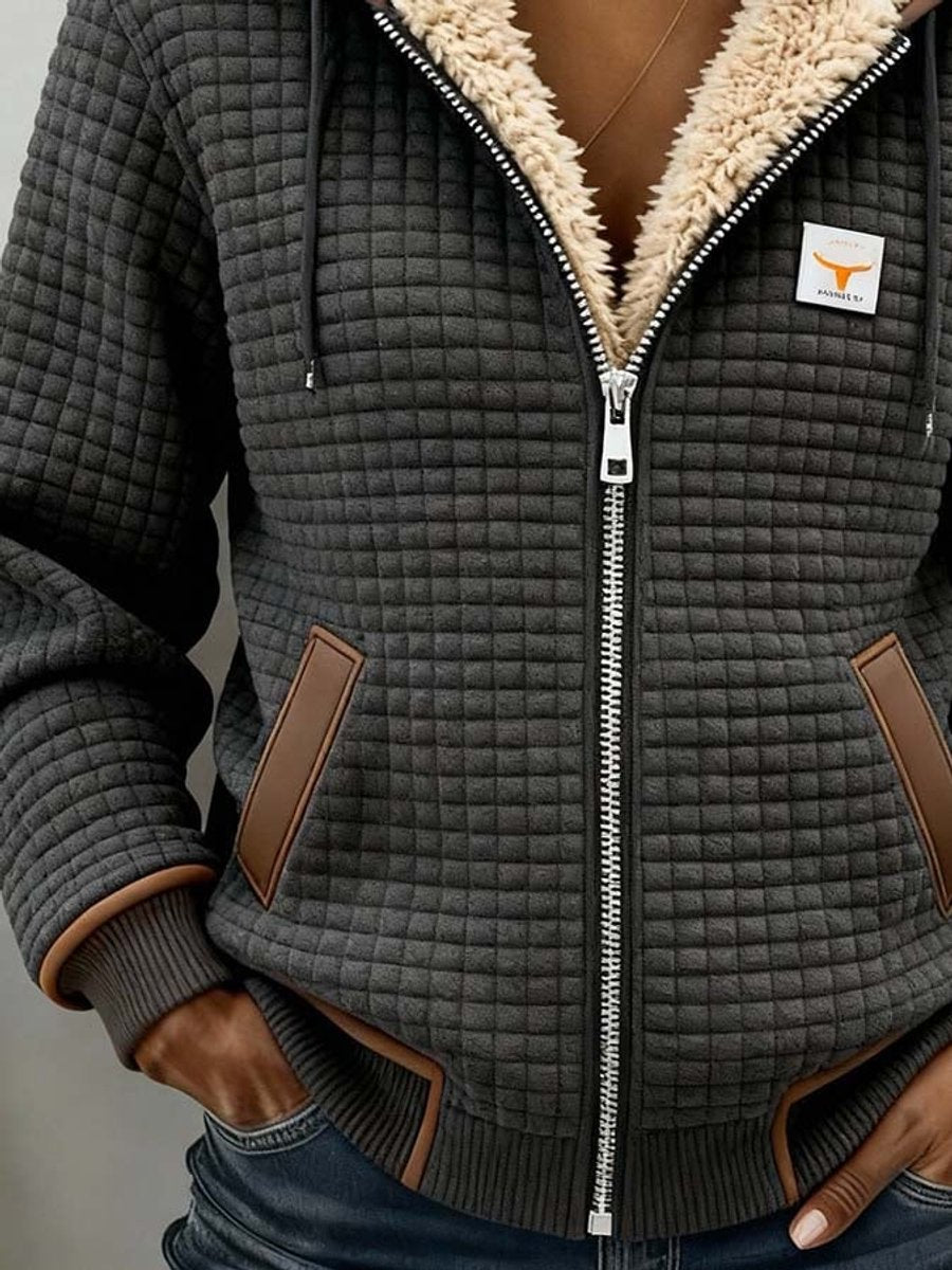 Chaqueta Acolchada con Capucha